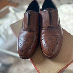 Pikolinos Brown Oxford Slip Ons